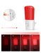 Twilight Plug-in Red Night Light